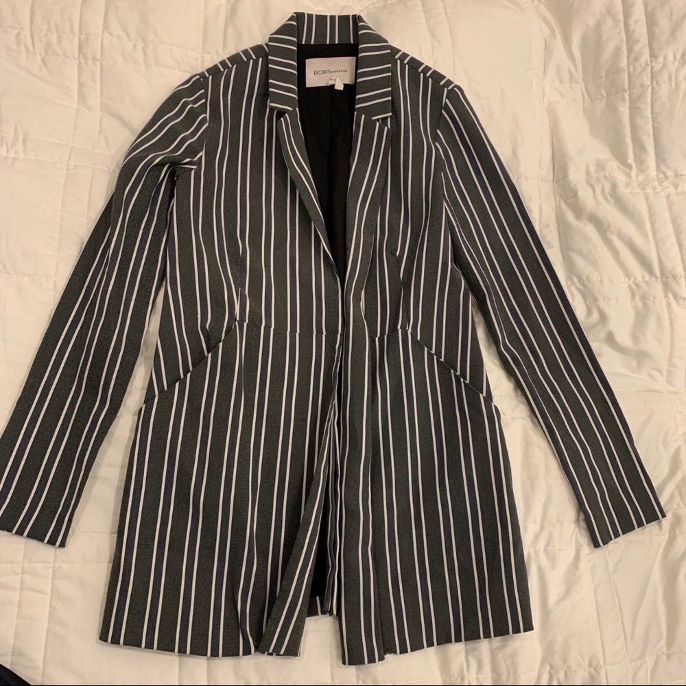 BCBG GENERATION striped blazer